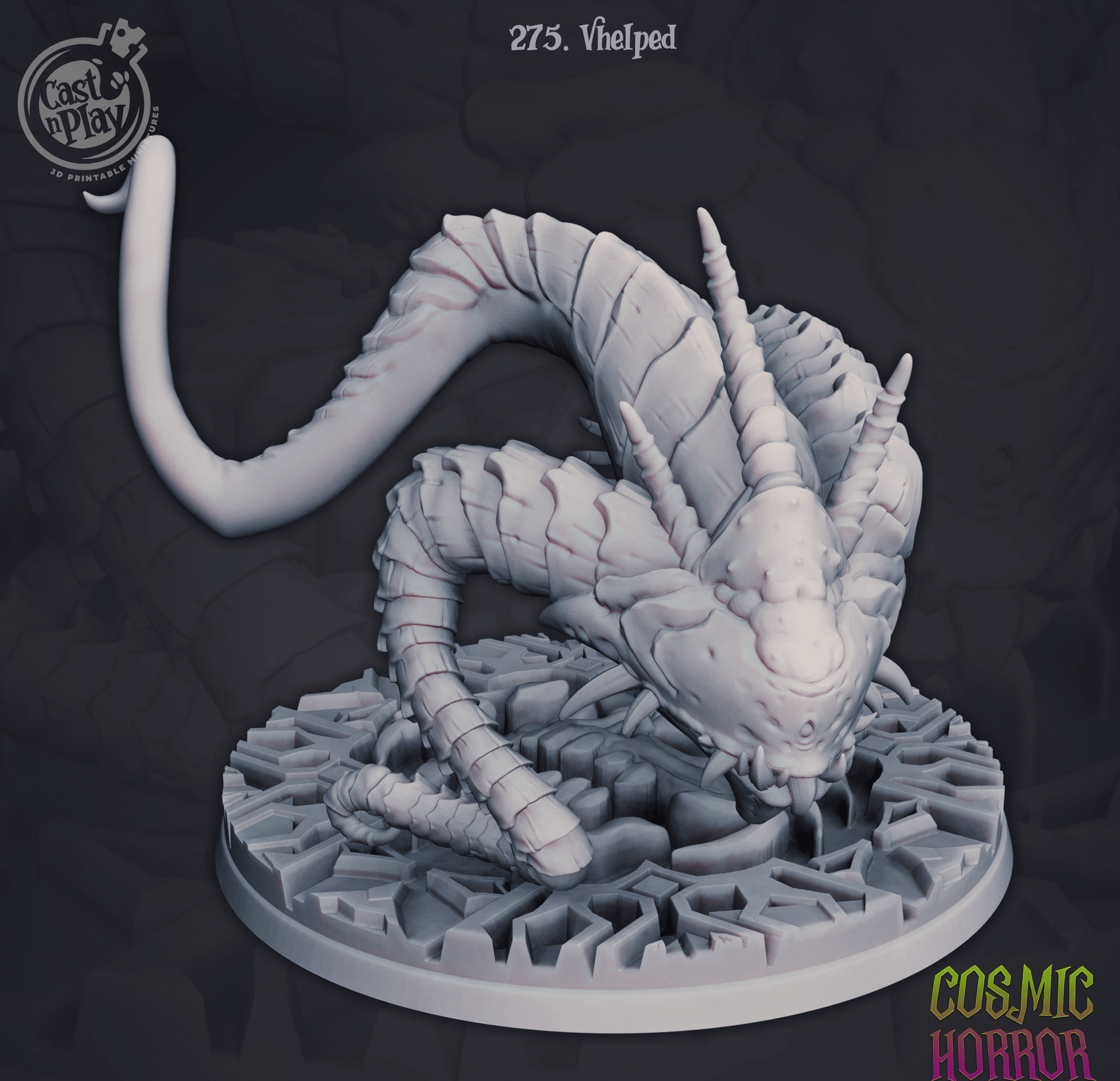 3D Printed Cast n Play Vhelped Cosmic Horrors 28mm 32mm D&D - 3D Printing Boss 