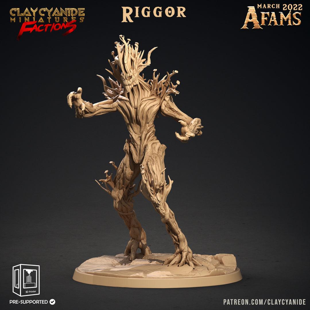 3D Printed Clay Cyanide Afams Treefolk Treant Factions Ragnarok D&D - 3D Printing Boss 