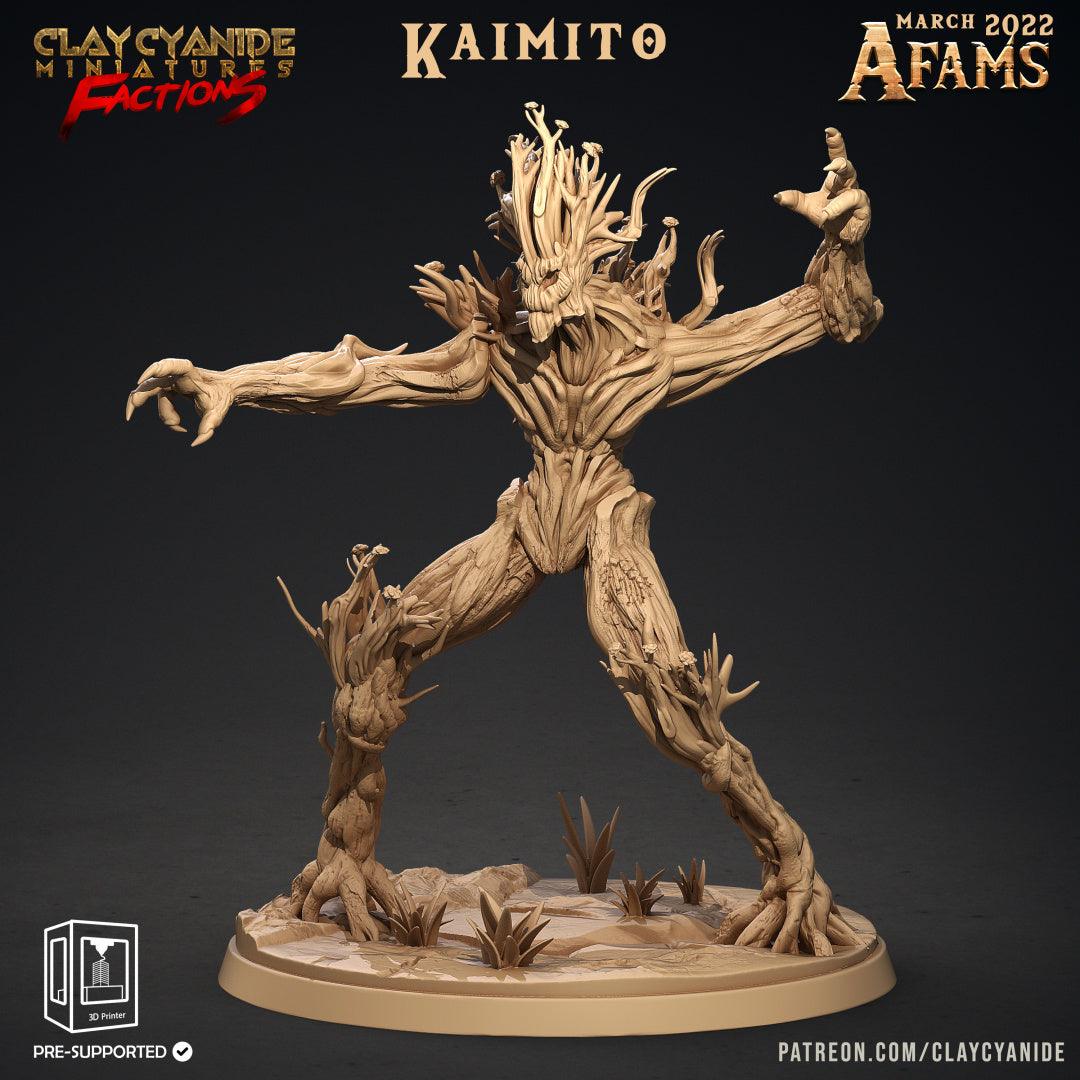 3D Printed Clay Cyanide Afams Treefolk Treant Factions Ragnarok D&D - 3D Printing Boss 