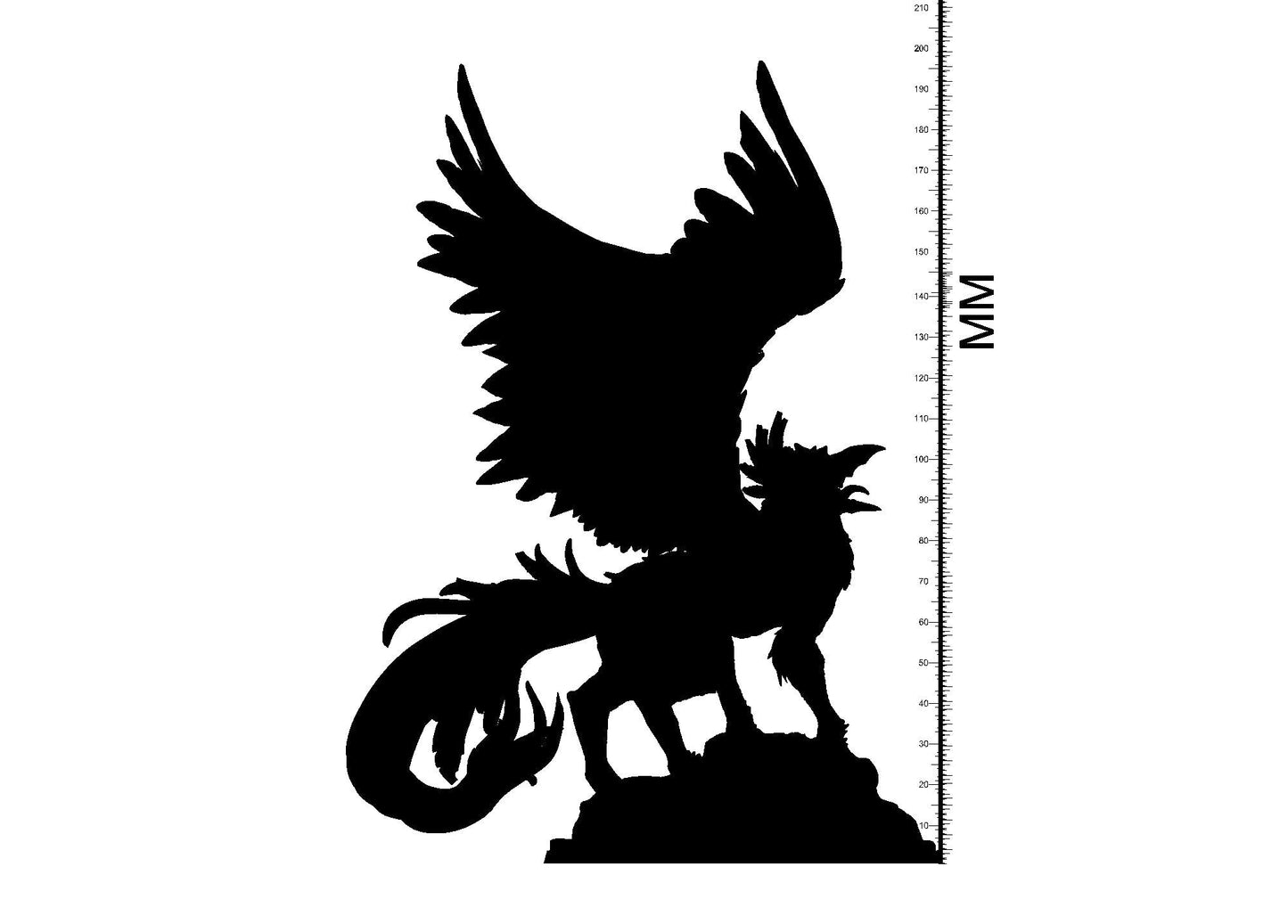 3D Printed Clay Cyanide Aitvaras Baltic Religion 28mm-32mm Ragnarok D&D - 3D Printing Boss 