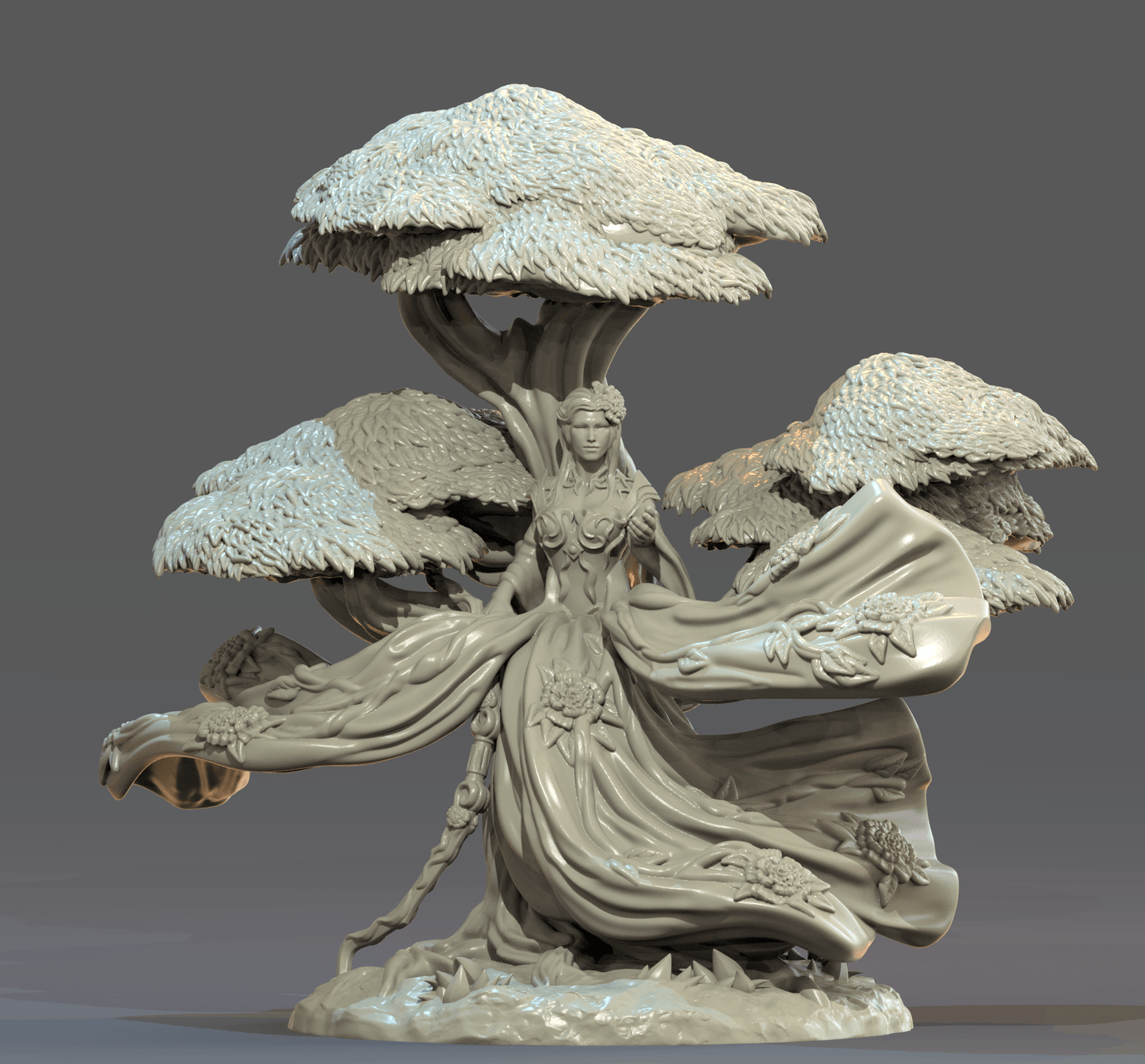 3D Printed Clay Cyanide Artemis Greek Myth Gods and Goddesses Ragnarok D&D - 3D Printing Boss 