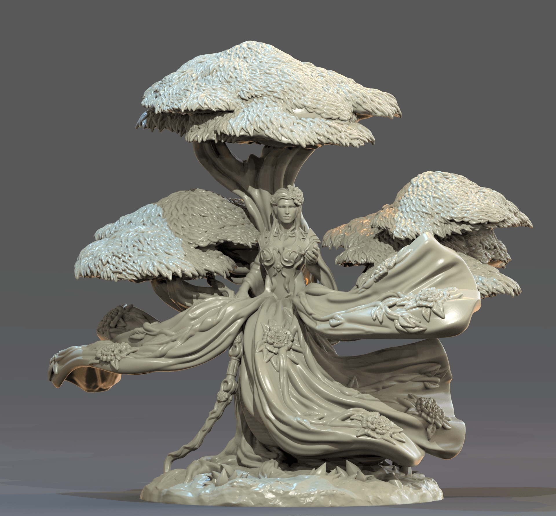 3D Printed Clay Cyanide Artemis Greek Myth Gods and Goddesses Ragnarok D&D - 3D Printing Boss 