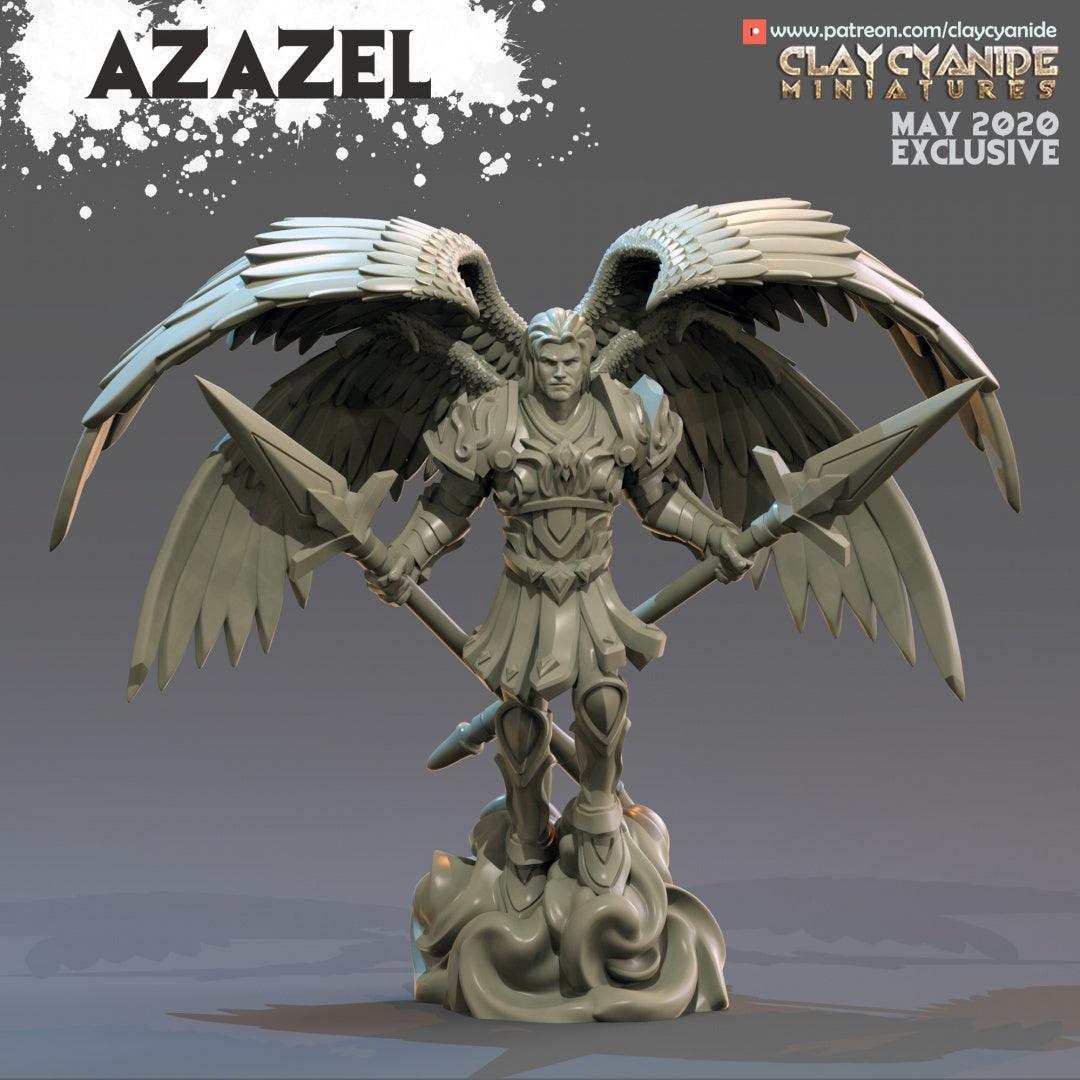 3D Printed Clay Cyanide Azazel Angels VS Demons Ragnarok D&D - 3D Printing Boss 