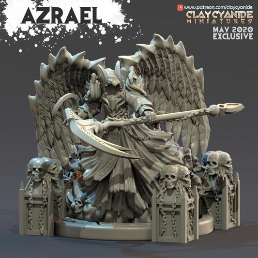 3D Printed Clay Cyanide Azrael Angels VS Demons Ragnarok D&D - 3D Printing Boss 
