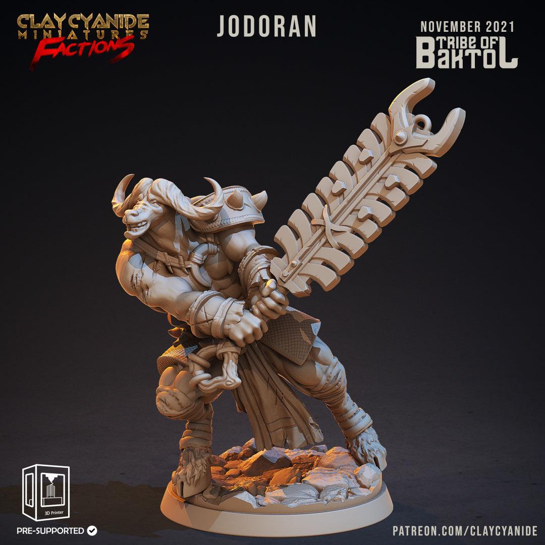 3D Printed Clay Cyanide Baktols Bull Minitours Factions Ragnarok D&D - 3D Printing Boss 