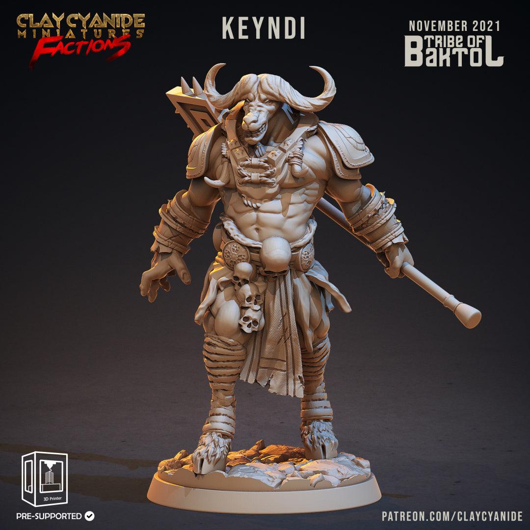 3D Printed Clay Cyanide Baktols Bull Minitours Factions Ragnarok D&D - 3D Printing Boss 
