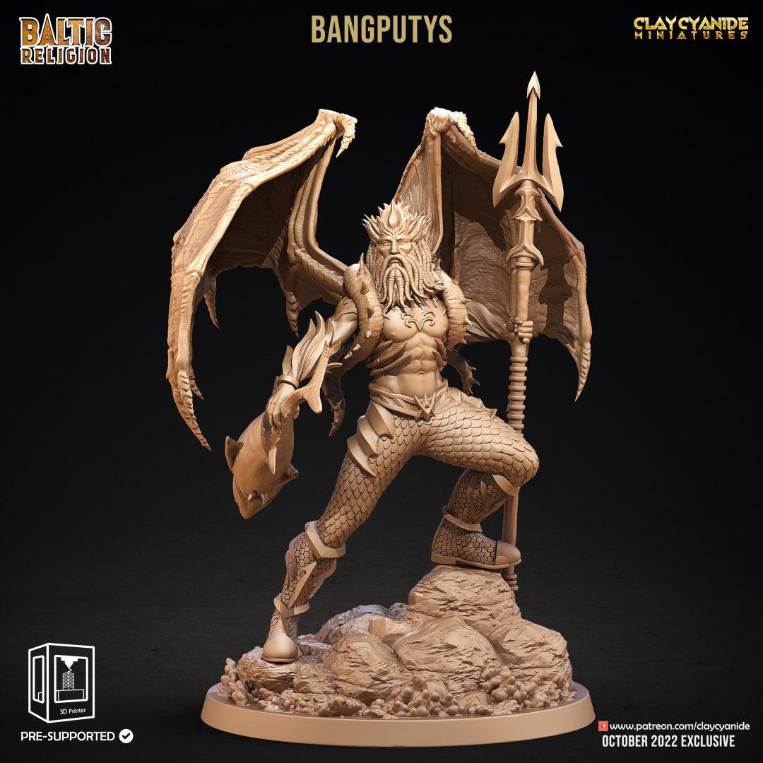 3D Printed Clay Cyanide Bangputys Baltic Religion 28mm-32mm Ragnarok D&D - 3D Printing Boss 