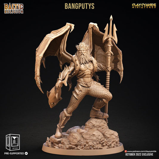 3D Printed Clay Cyanide Bangputys Baltic Religion 28mm-32mm Ragnarok D&D - 3D Printing Boss 