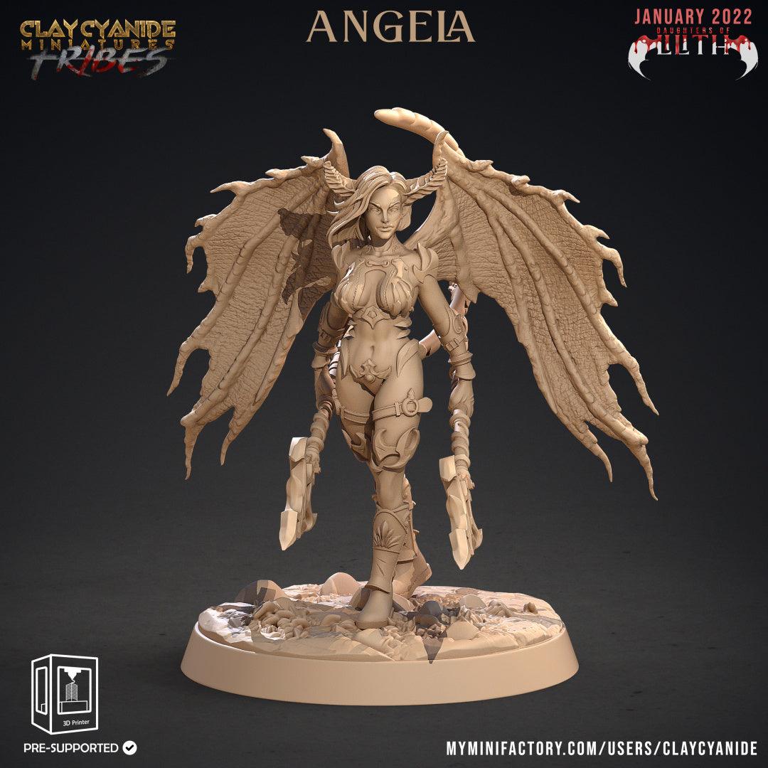 3D Printed Clay Cyanide Daughters of Lilith Tribes Factions Ragnarok D&D - 3D Printing Boss 