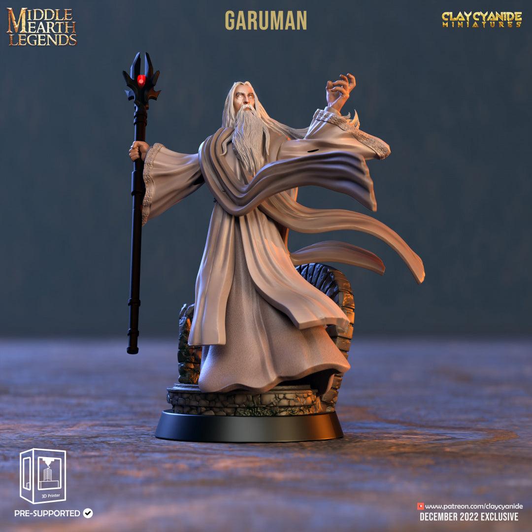 3D Printed Clay Cyanide Garuman Middle Earth Legends 28 32 mm D&D - 3D Printing Boss 