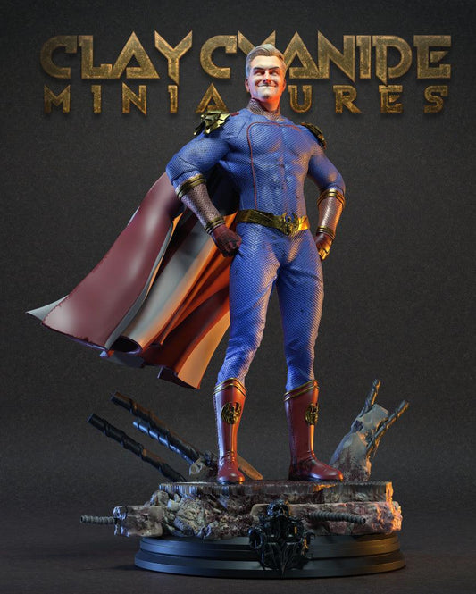 3D Printed Clay Cyanide Homelander The Boys Ragnarok D&D - 3D Printing Boss 