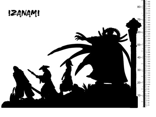 3D Printed Clay Cyanide Izanami Japanese Deities Ragnarok D&D - 3D Printing Boss 