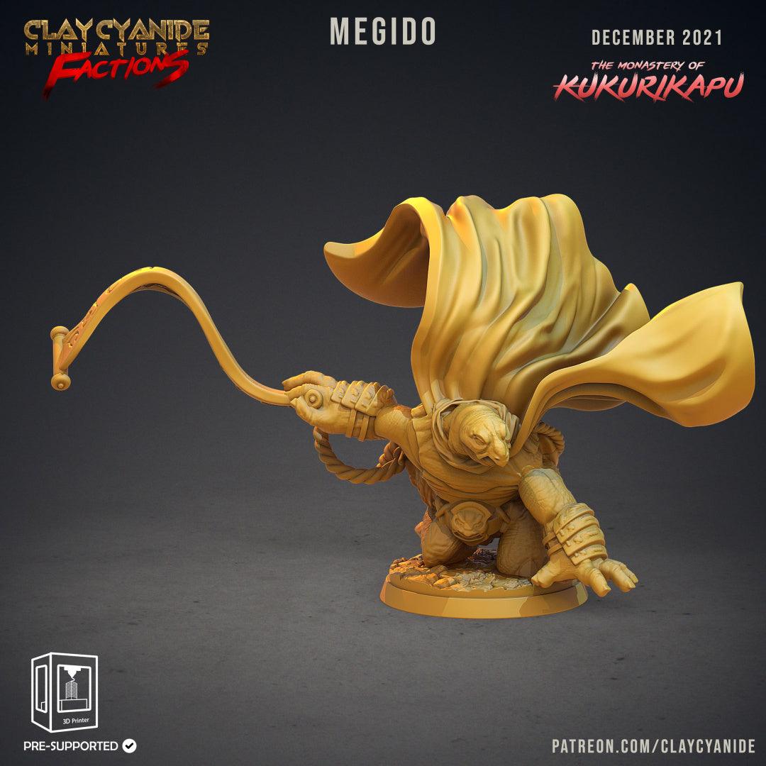 3D Printed Clay Cyanide Kukurikapu Monastery of Turtle-folk Factions Ragnarok D&D - 3D Printing Boss 