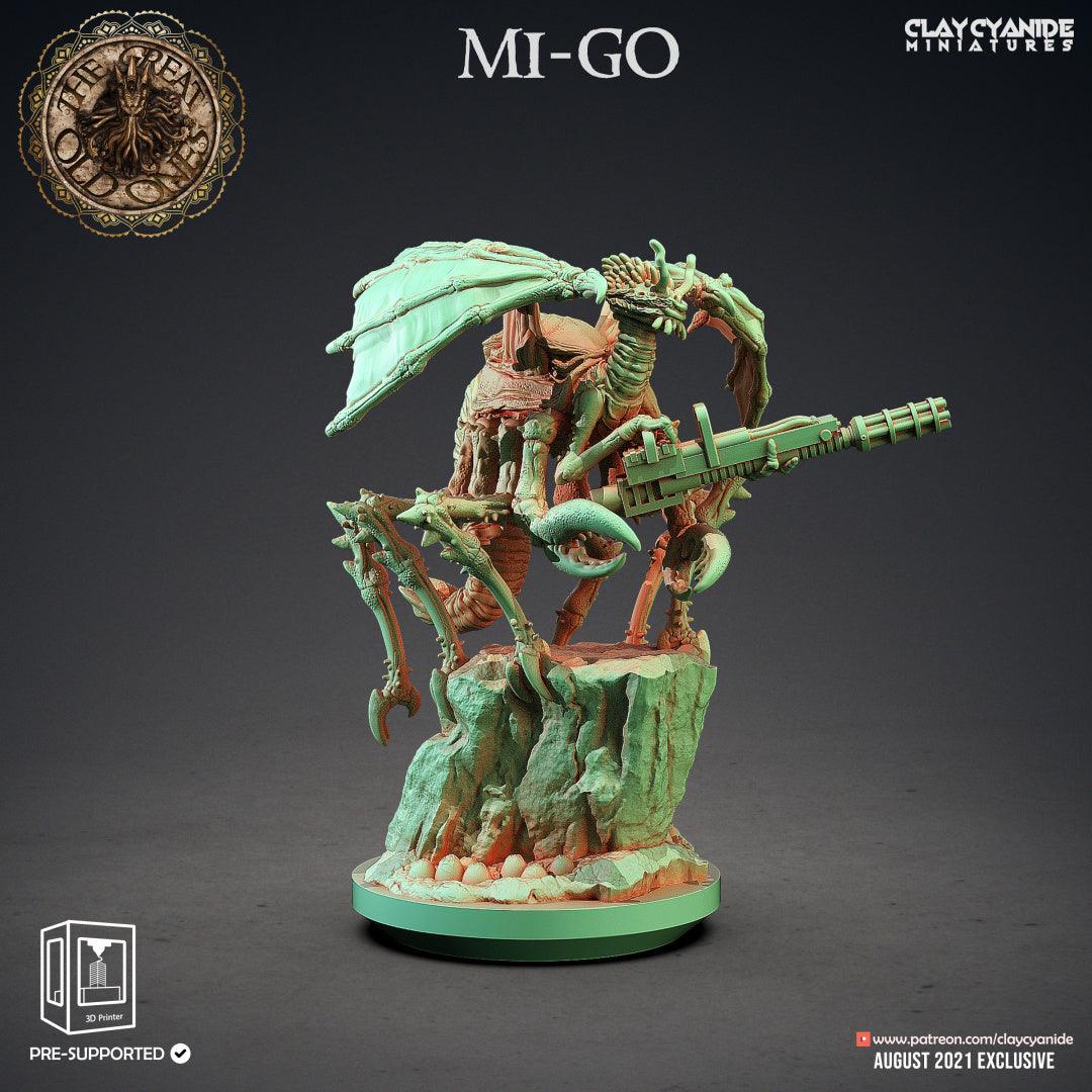 3D Printed Clay Cyanide Mi-go Great Old Gods Ragnarok D&D - 3D Printing Boss 