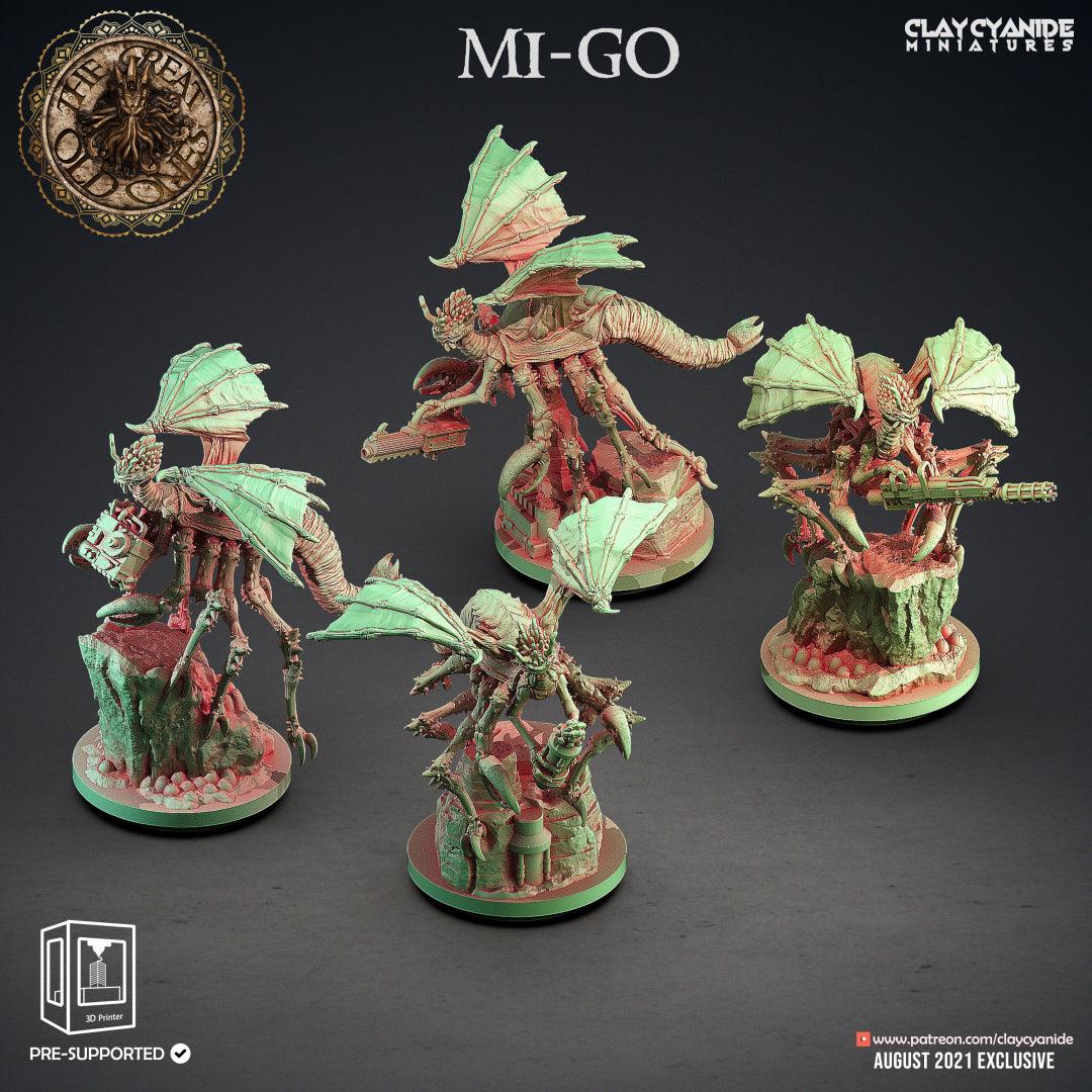 3D Printed Clay Cyanide Mi-go Great Old Gods Ragnarok D&D - 3D Printing Boss 