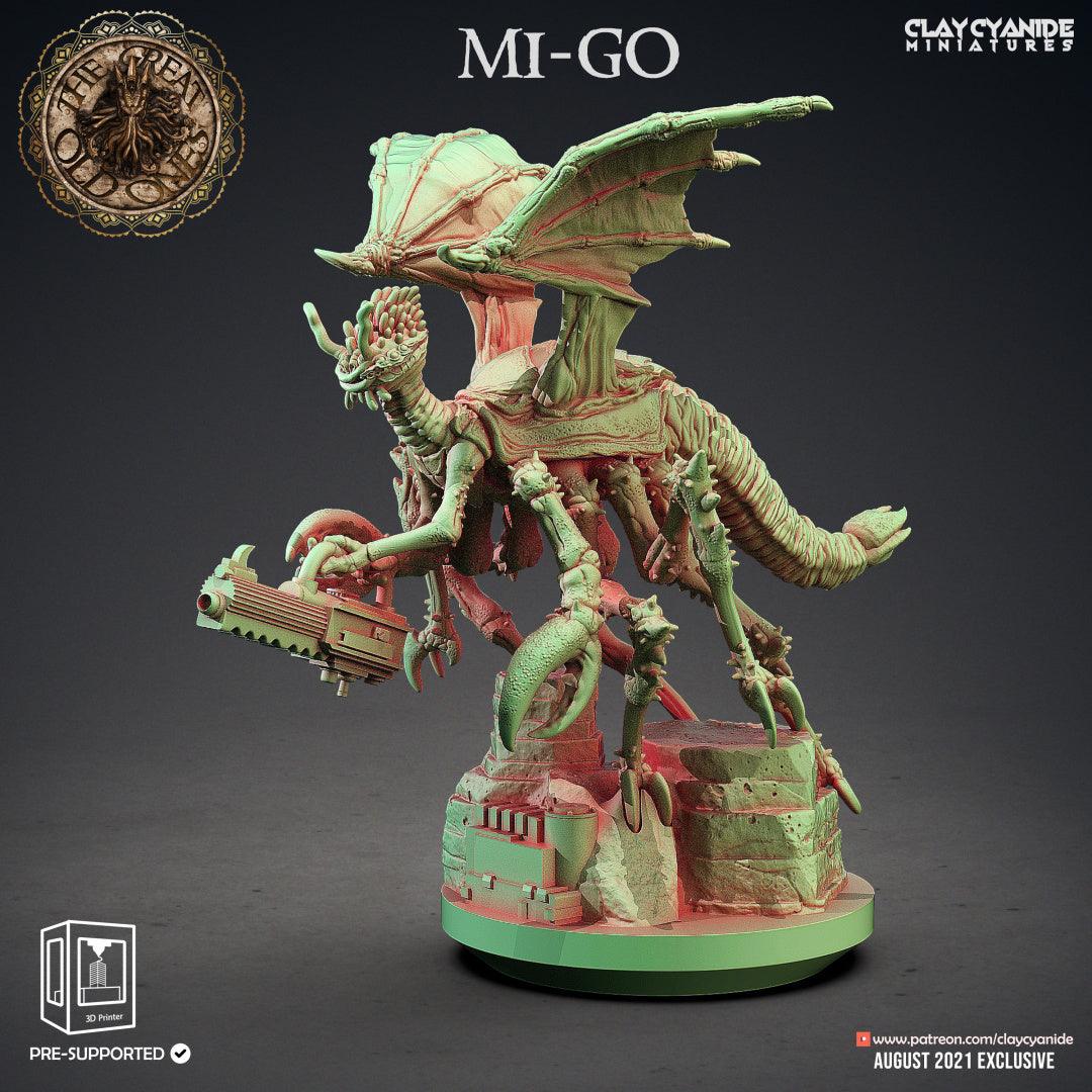 3D Printed Clay Cyanide Mi-go Great Old Gods Ragnarok D&D - 3D Printing Boss 