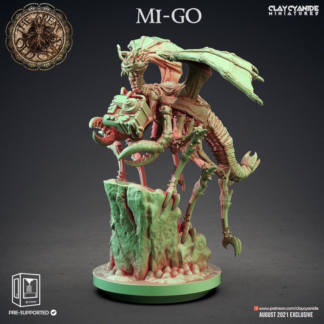 3D Printed Clay Cyanide Mi-go Great Old Gods Ragnarok D&D - 3D Printing Boss 