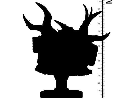 3D Printed Clay Cyanide Plague Golem Bust Wrath of Gods Ragnarok D&D - 3D Printing Boss 