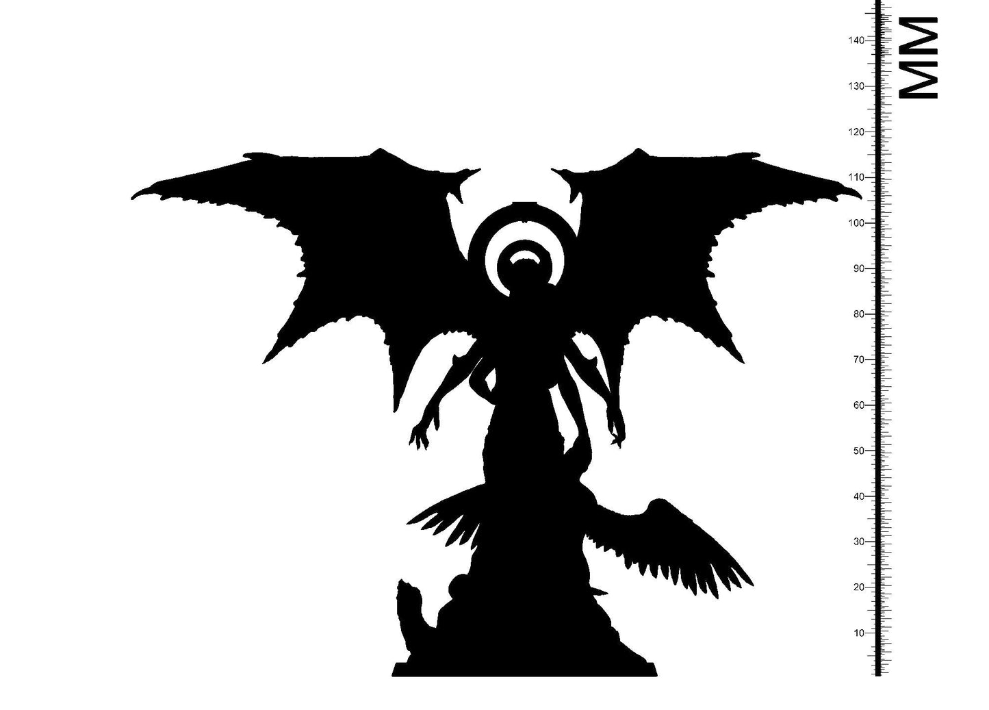 3D Printed Clay Cyanide Princess of Hell Ragnarok D&D - 3D Printing Boss 
