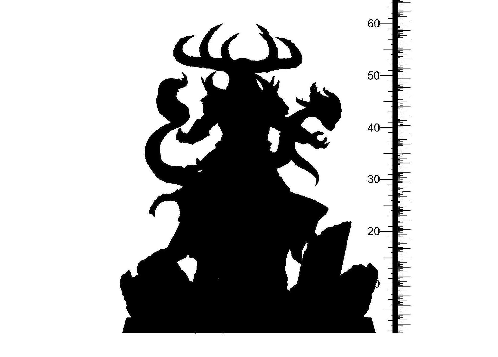 3D Printed Clay Cyanide Princess of Hell Ragnarok D&D - 3D Printing Boss 