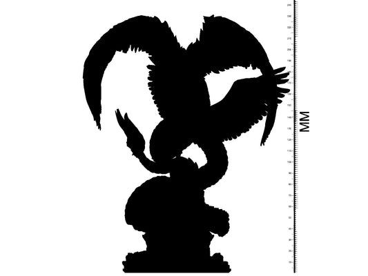 3D Printed Clay Cyanide Quetzalcoatl Castle of Dracula Ragnarok D&D - 3D Printing Boss 