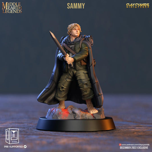 3D Printed Clay Cyanide Sammy Middle Earth Legends 28 32 mm D&D - 3D Printing Boss 