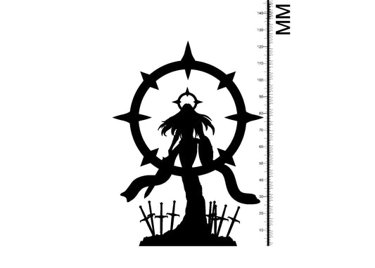 3D Printed Clay Cyanide Saule Baltic Religion 28mm-32mm Ragnarok D&D - 3D Printing Boss 