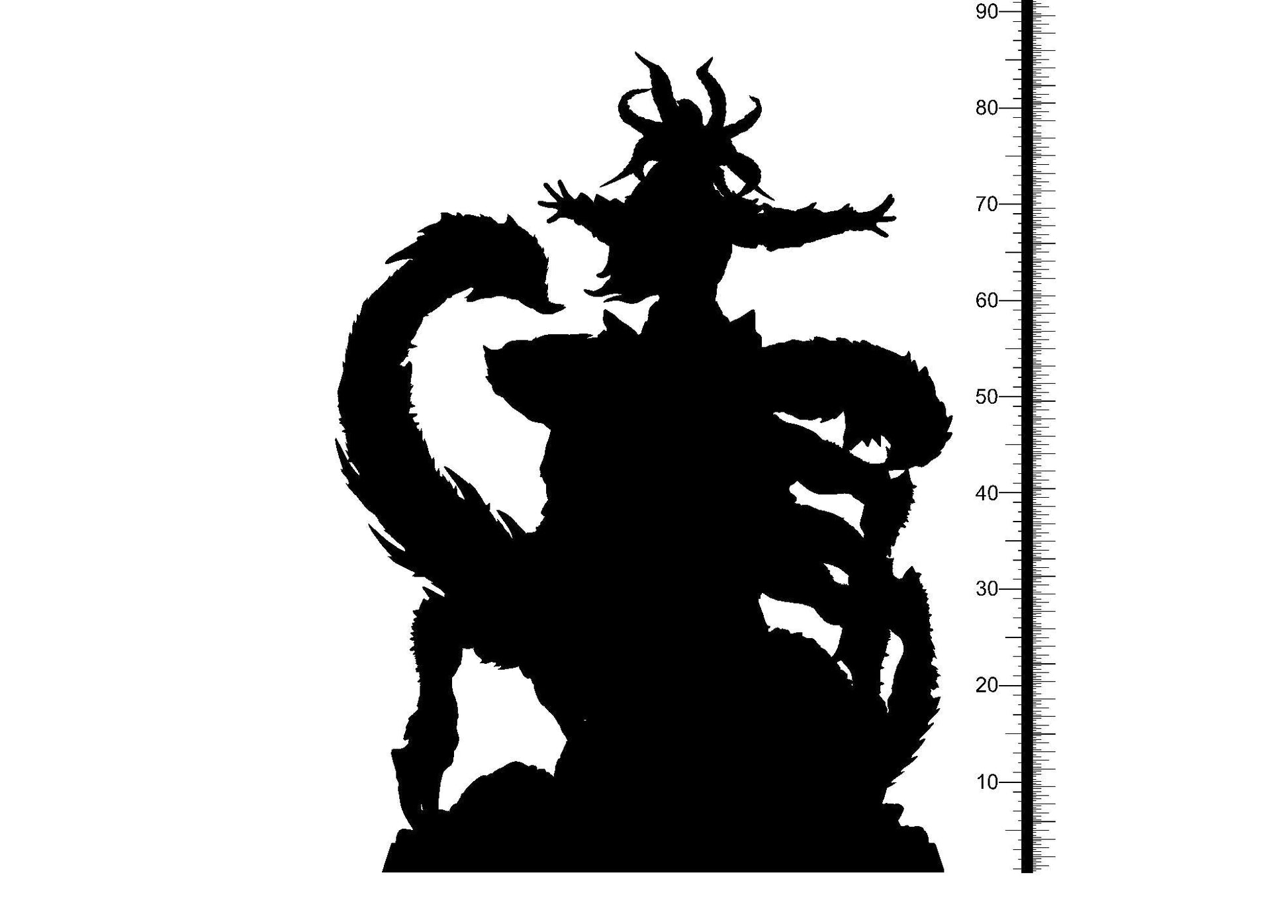 3D Printed Clay Cyanide Scorpio Zodics 28mm-32mm Ragnarok D&D - 3D Printing Boss 