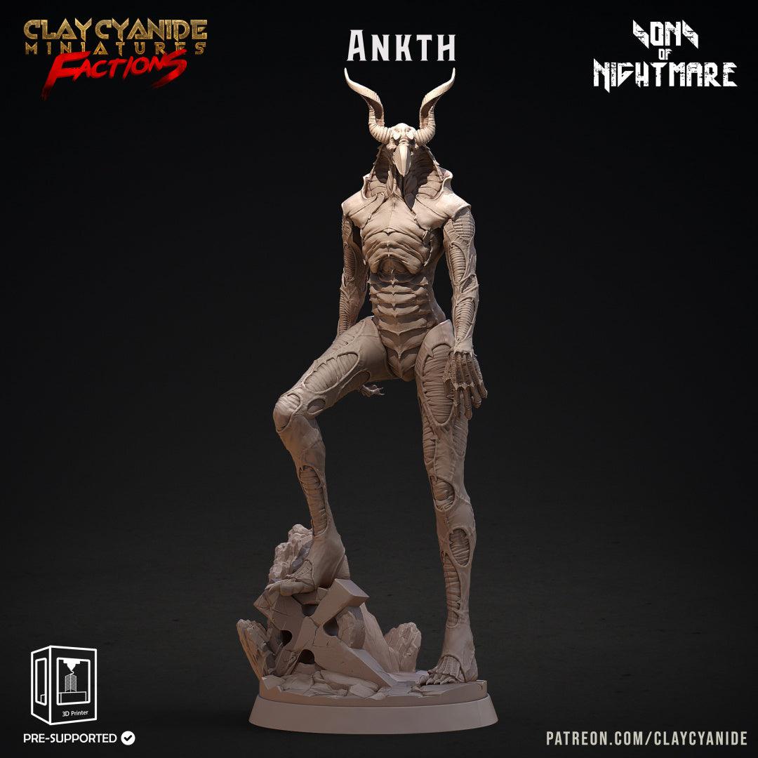3D Printed Clay Cyanide Sons of Nightmare Tribes Factions Ragnarok D&D - 3D Printing Boss 