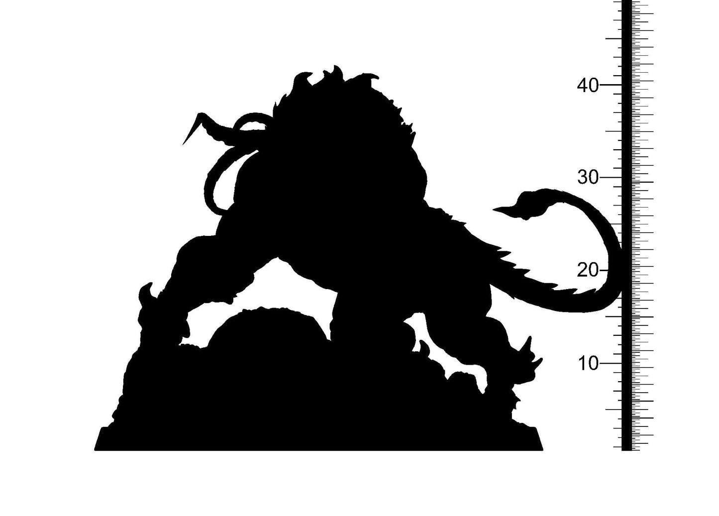 3D Printed Clay Cyanide Taurus Zodics 28mm-32mm Ragnarok D&D - 3D Printing Boss 