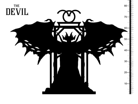 3D Printed Clay Cyanide The Devil Tarot Ragnarok D&D - 3D Printing Boss 