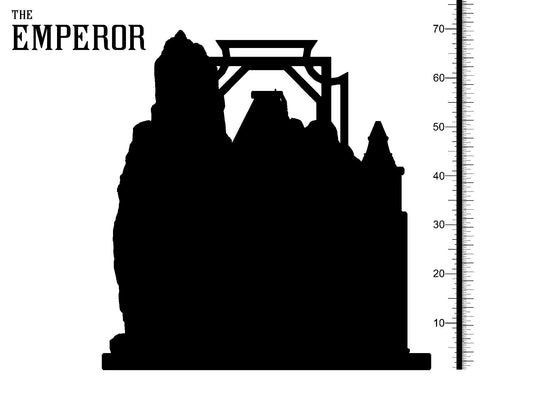 3D Printed Clay Cyanide The Emperor Tarot Ragnarok D&D - 3D Printing Boss 