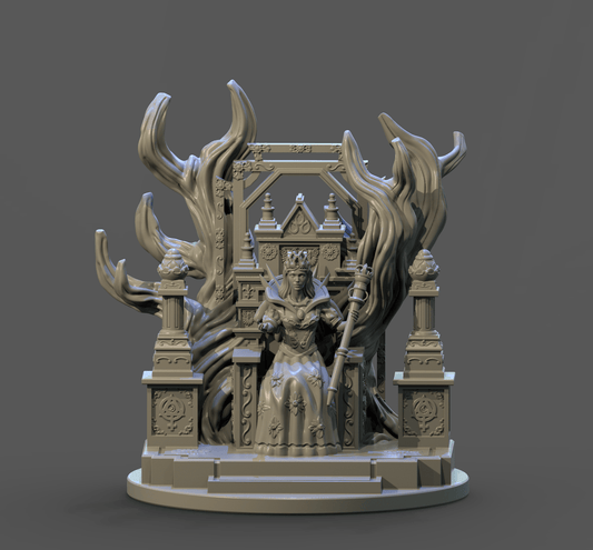 3D Printed Clay Cyanide The Empress Tarot Ragnarok D&D - 3D Printing Boss 