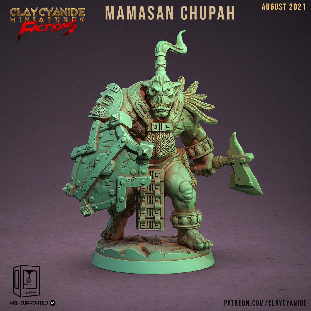 3D Printed Clay Cyanide Ugok Warlords Orks Tribes Factions Ragnarok D&D - 3D Printing Boss 