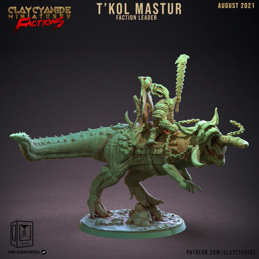 3D Printed Clay Cyanide Ugok Warlords Orks Tribes Factions Ragnarok D&D - 3D Printing Boss 