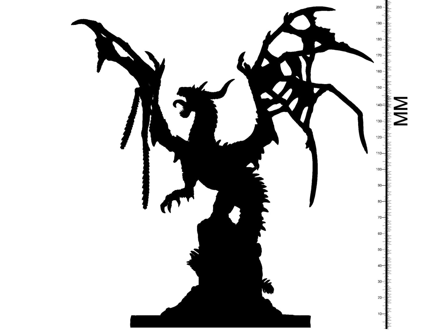 3D Printed Clay Cyanide Undead Zombie Dragon Castle of Dracula Ragnarok D&D - 3D Printing Boss 