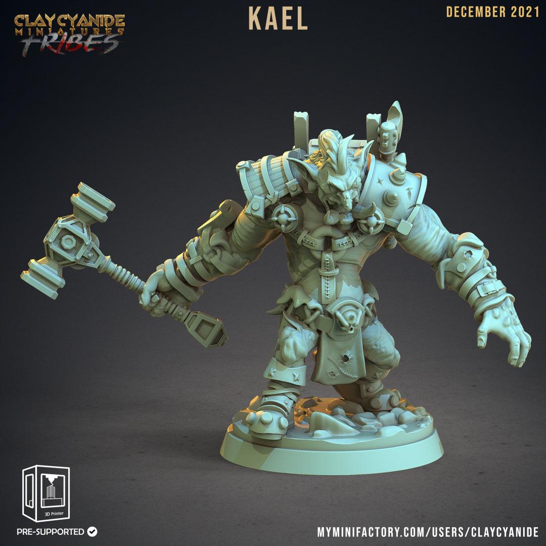 3D Printed Clay Cyanide War Trolls Tribes Factions Ragnarok D&D - 3D Printing Boss 