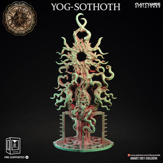 3D Printed Clay Cyanide Yog-Sothoth Great Old Gods Ragnarok D&D - 3D Printing Boss 