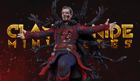 3D Printed Clay Cyanide Zombie Dr. Strange 28mm-32mm Ragnarok D&D - 3D Printing Boss 