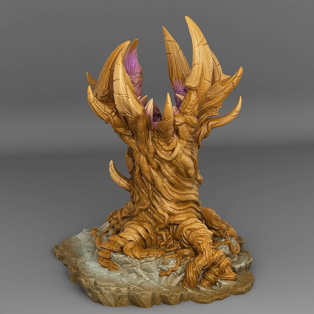 3D Printed Fantastic Plants and Rocks Little Damned Tree 28mm - 32mm D&D Wargaming - 3D Printing Boss 