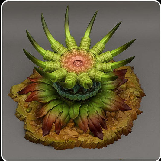 3D Printed Fantastic Plants and Rocks Ocean Sea Terrain Set 28mm - 32mm D&D Wargaming - 3D Printing Boss 