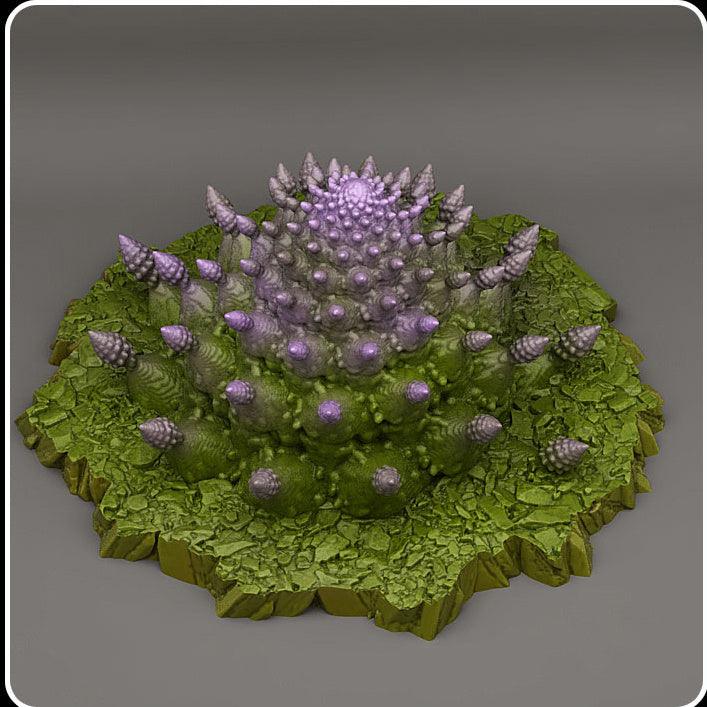 3D Printed Fantastic Plants and Rocks Ocean Sea Terrain Set 28mm - 32mm D&D Wargaming - 3D Printing Boss 