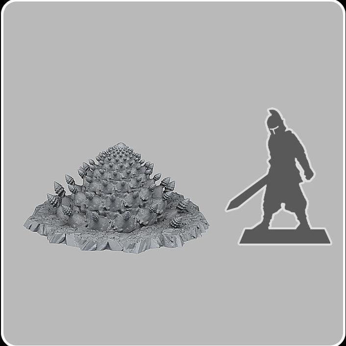 3D Printed Fantastic Plants and Rocks Ocean Sea Terrain Set 28mm - 32mm D&D Wargaming - 3D Printing Boss 