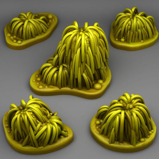 3D Printed Fantastic Plants and Rocks Strange Swamp Willows 28mm - 32mm D&D Wargaming - 3D Printing Boss 