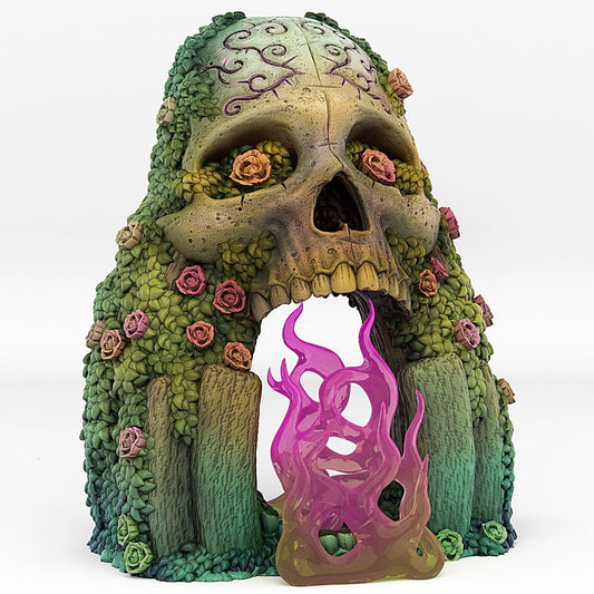 3D Printed Fantastic Portals and Effects Cadavera Portal 28mm - 32mm D&D Wargaming - 3D Printing Boss 