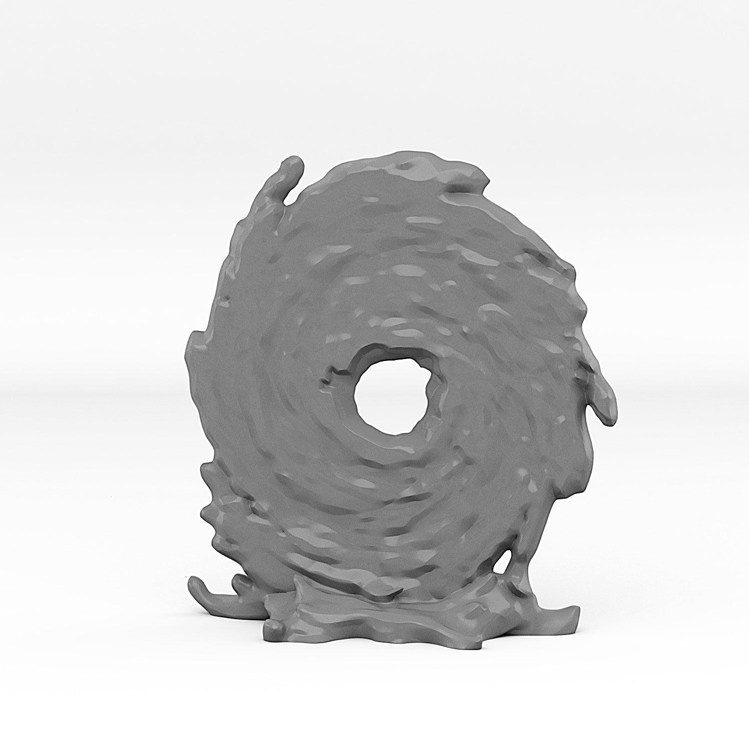 3D Printed Fantastic Portals and Effects Clockwork Portal 28mm - 32mm D&D Wargaming - 3D Printing Boss 