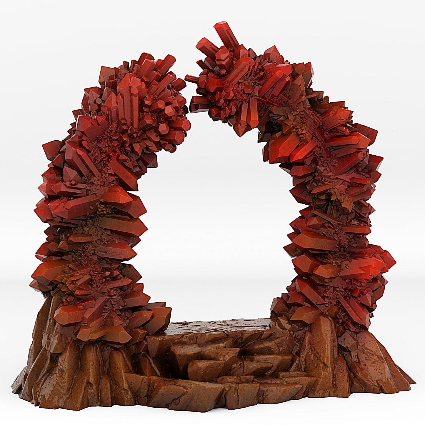 3D Printed Fantastic Portals and Effects Crystal Portal 28mm - 32mm D&D Wargaming - 3D Printing Boss 