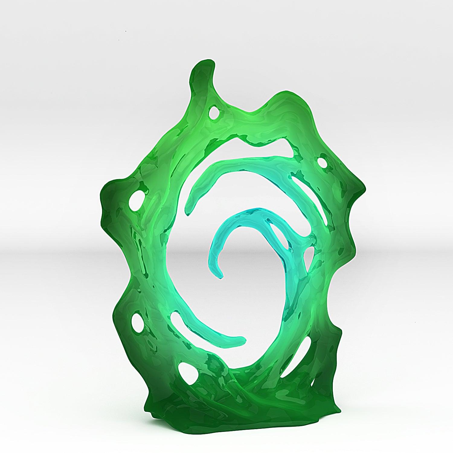 3D Printed Fantastic Portals and Effects Druid Portal 28mm - 32mm D&D Wargaming - 3D Printing Boss 