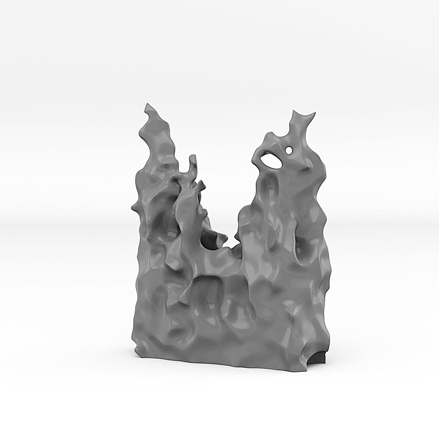 3D Printed Fantastic Portals and Effects Dungeon Entrance Portal 28mm - 32mm D&D Wargaming - 3D Printing Boss 