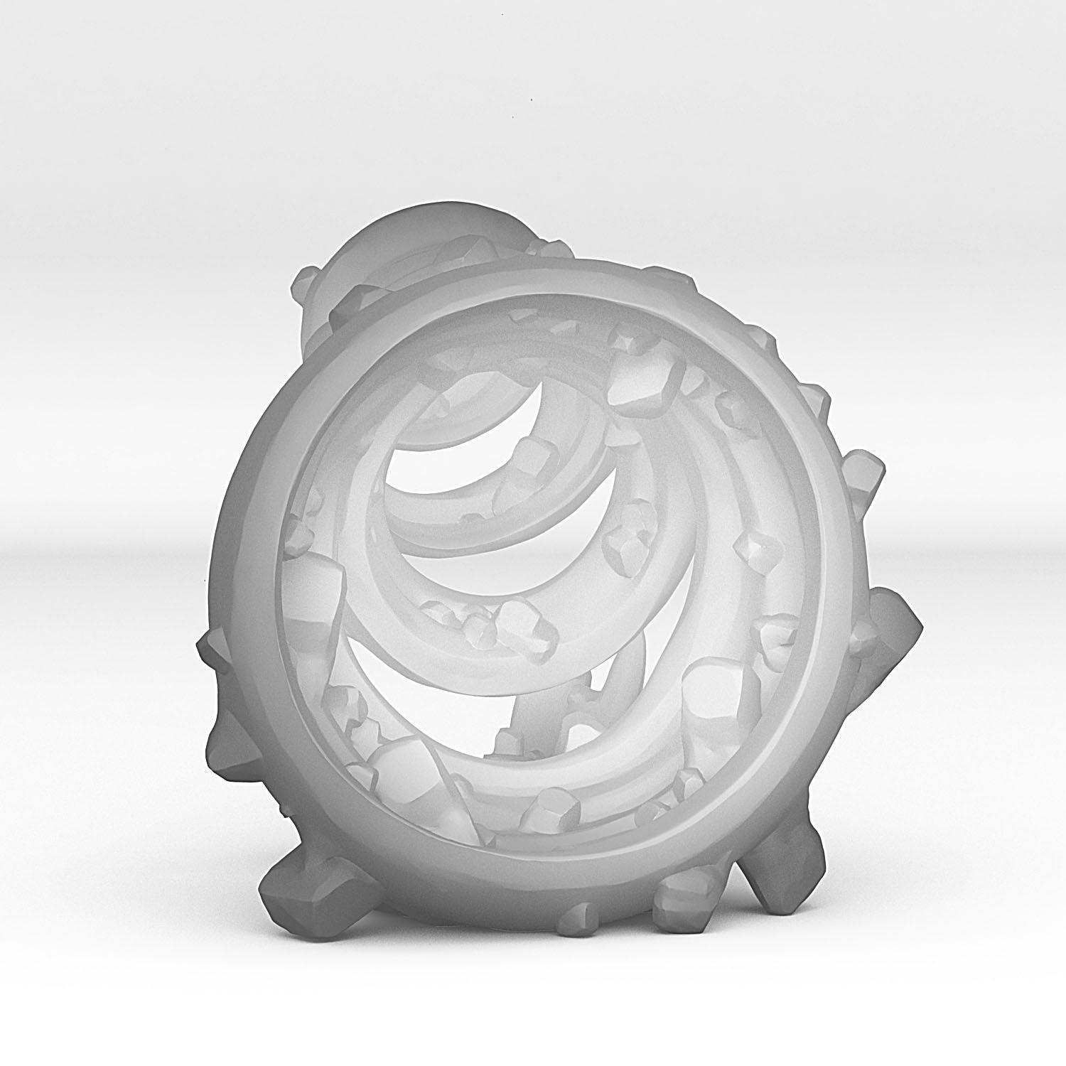 3D Printed Fantastic Portals and Effects Dwarf Portal 28mm - 32mm D&D Wargaming - 3D Printing Boss 